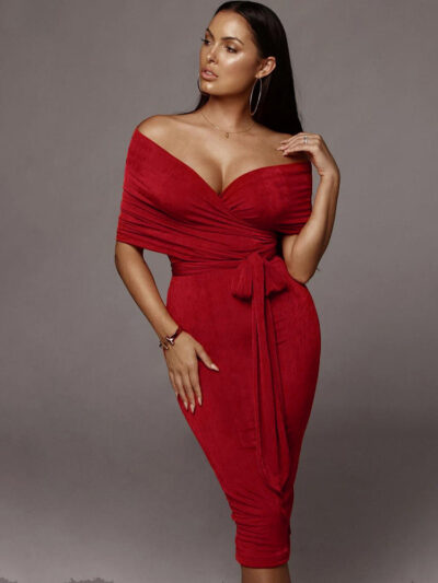 bandage top high waist half pleated skirt fashion Skirt Set Success Active