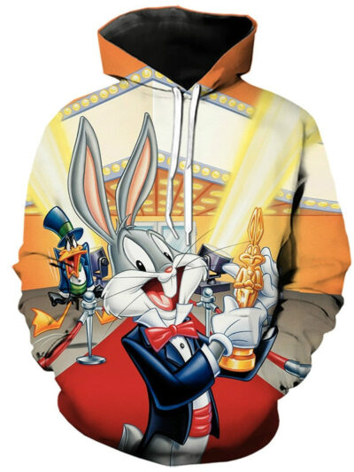 Rabbit Hoodie 3D Cartoon Boys And Girls, Children's Fashion Casual, Fashion Personality Sweatshirt 2021 - isobougie
