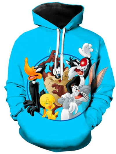 Rabbit Hoodie 3D Cartoon Boys And Girls, Children's Fashion Casual, Fashion Personality Sweatshirt 2021 - isobougie