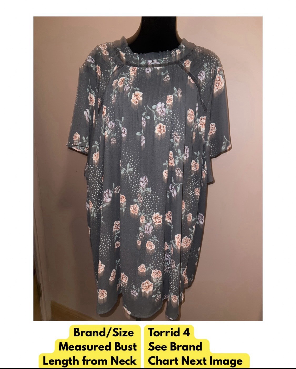 Torrid Size 4 Blouse/Top Bundle (Qty 5)