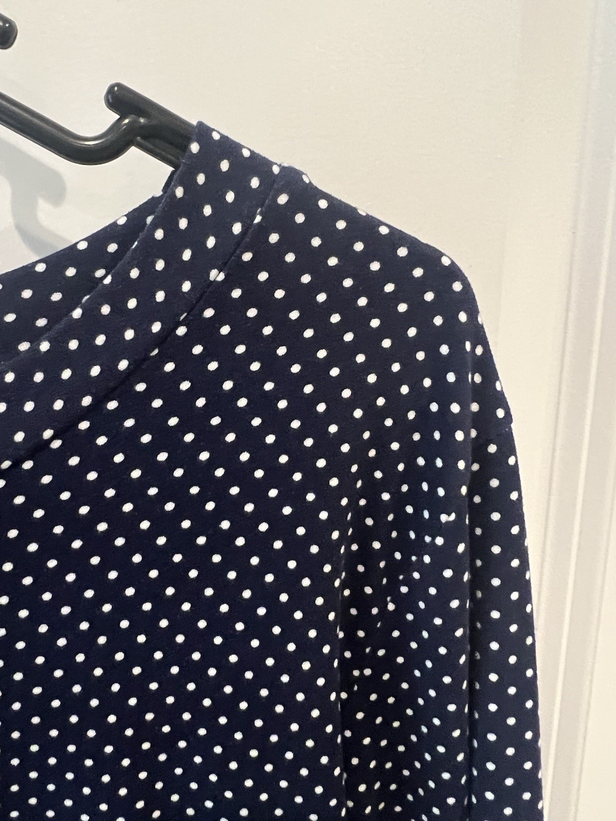 Chris & Carol Polka Dot Top Size Large