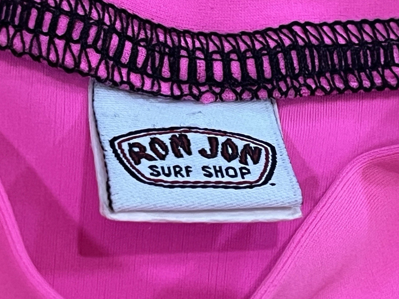 Vintage Ron Jon Surf Shop Hot Pink Sun Shirt Women’s Medium