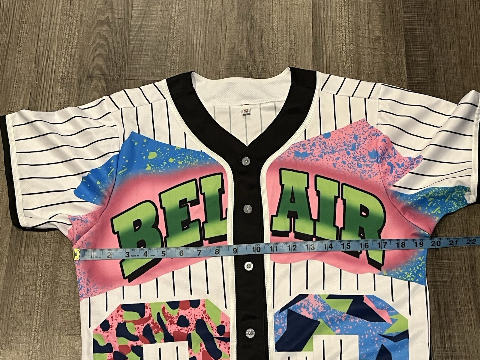 90’s Style Bel-Air Baseball Jersey #23 Women’s Sz M Throwback Fresh Hip Hop Rap