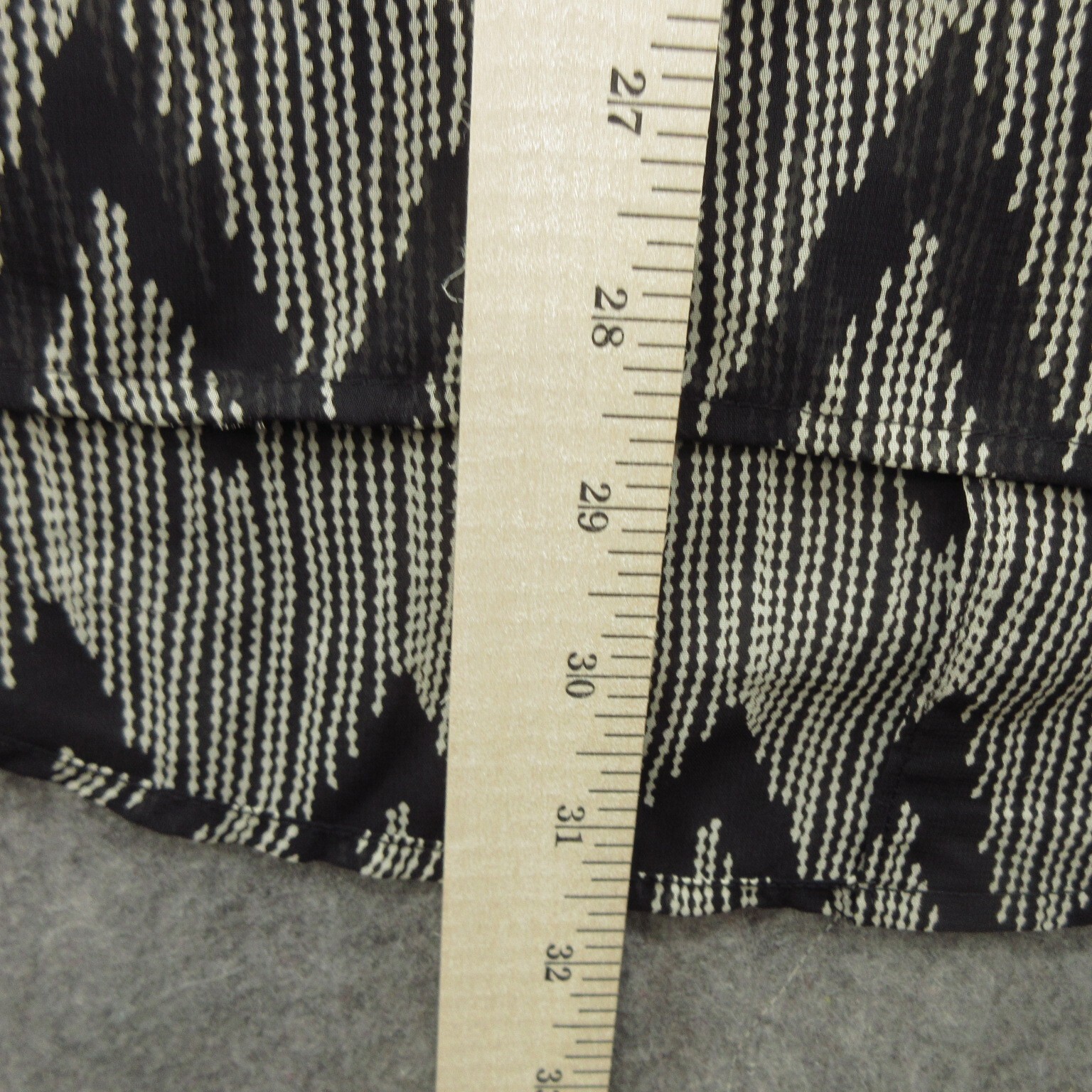 Bellatrix Womens Blouse Size 2X Long Sleeve Button Front 100% Poly Elastic Wrist