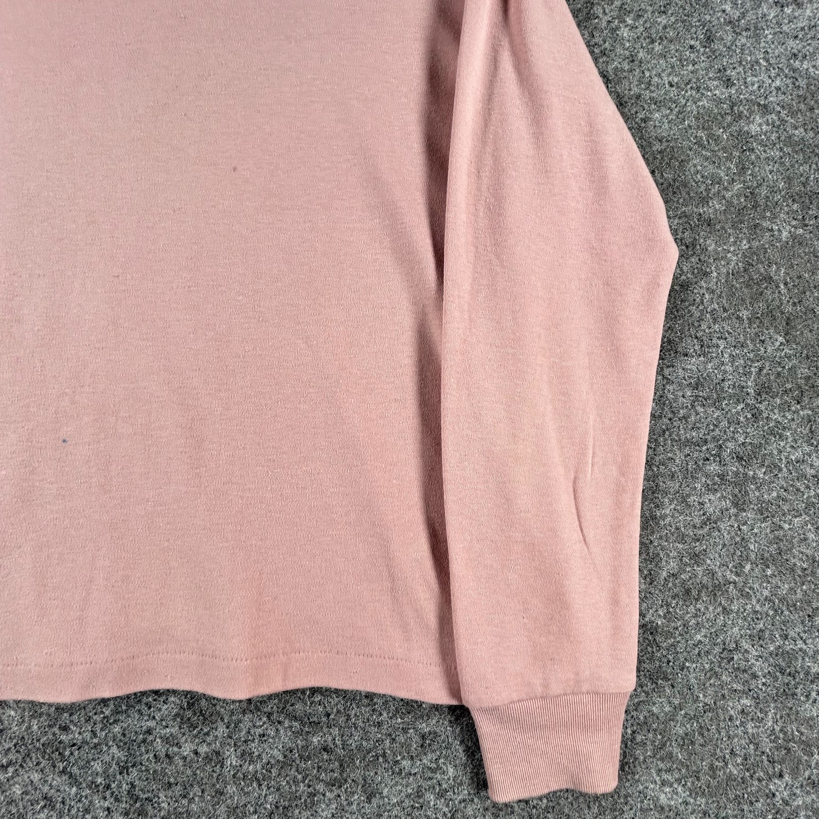 Thackery Turtleneck Pullover Top Womens L+ Rose Gold Comfort Stretch Long Sleeve