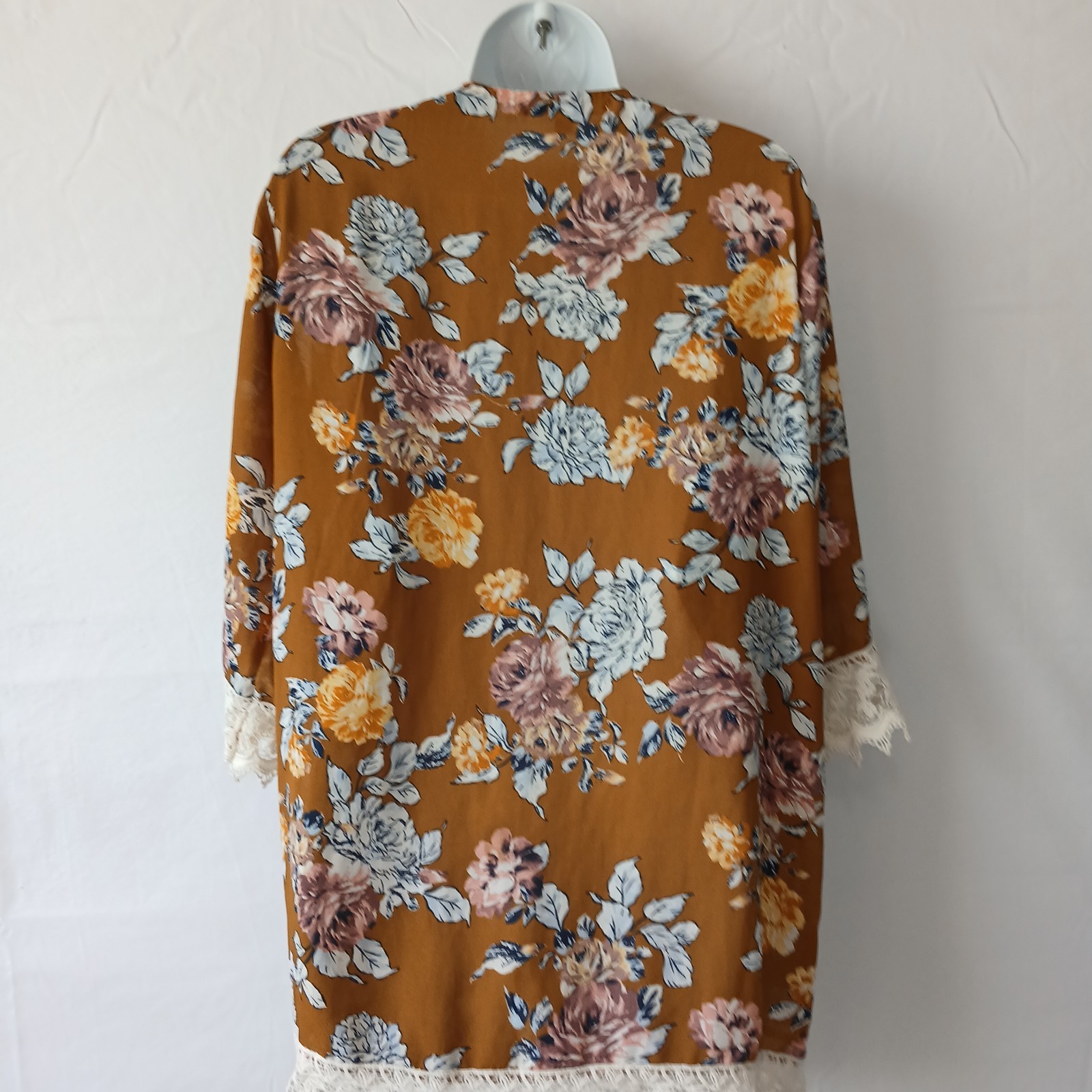 gypsies and moondust top open front cover up sz L fairy boho gypsy casual beach