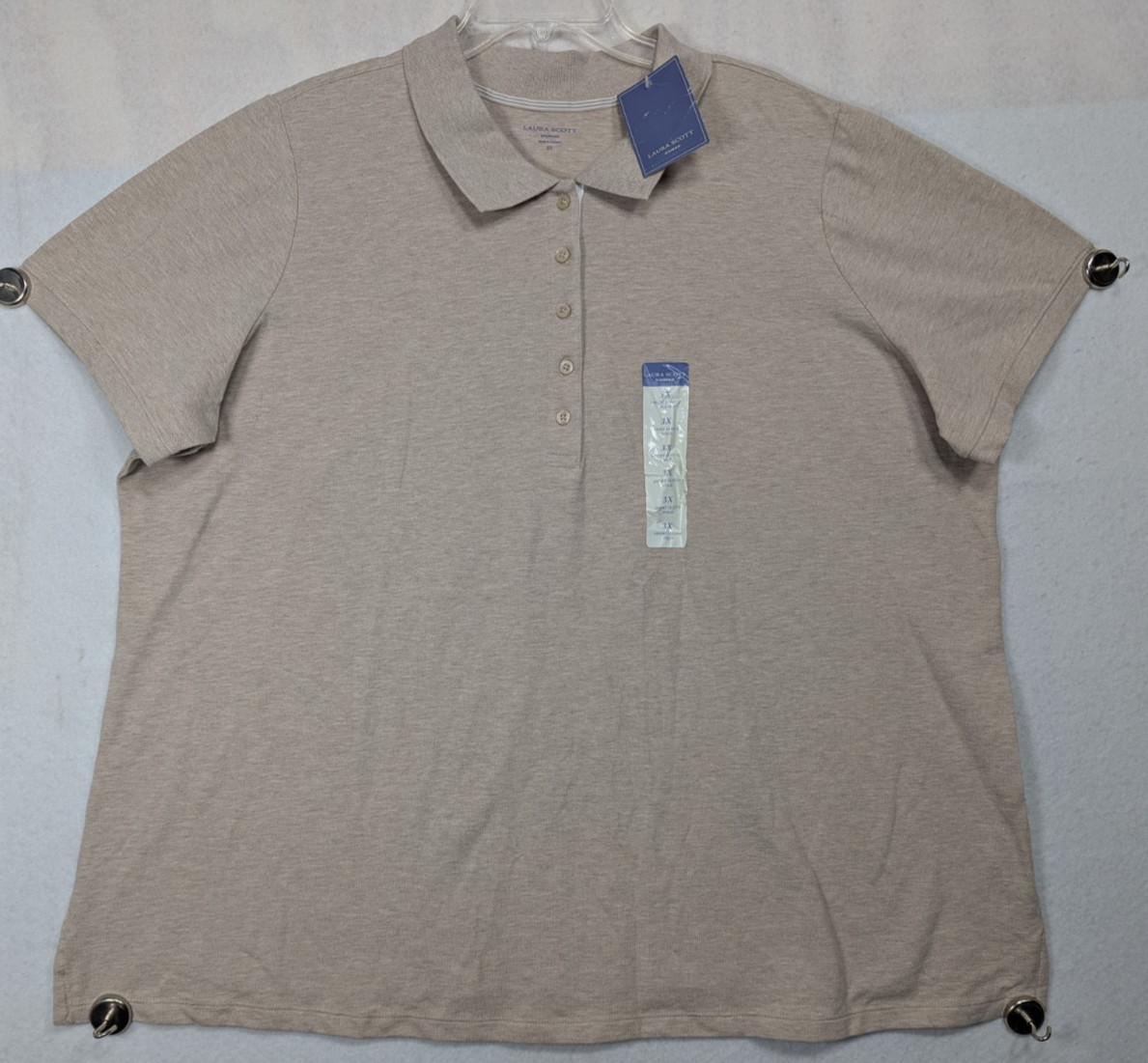 Laura Scott – Polo Shirt – Women’s – Short Sleeves – Size 3x