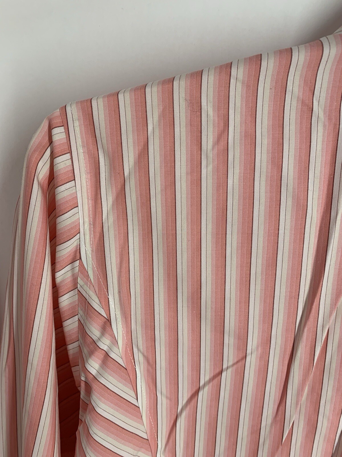 Women’s Liz Clairborne Striped Button-Up Easy Care Non-Iron Dress Shirt- Size 14