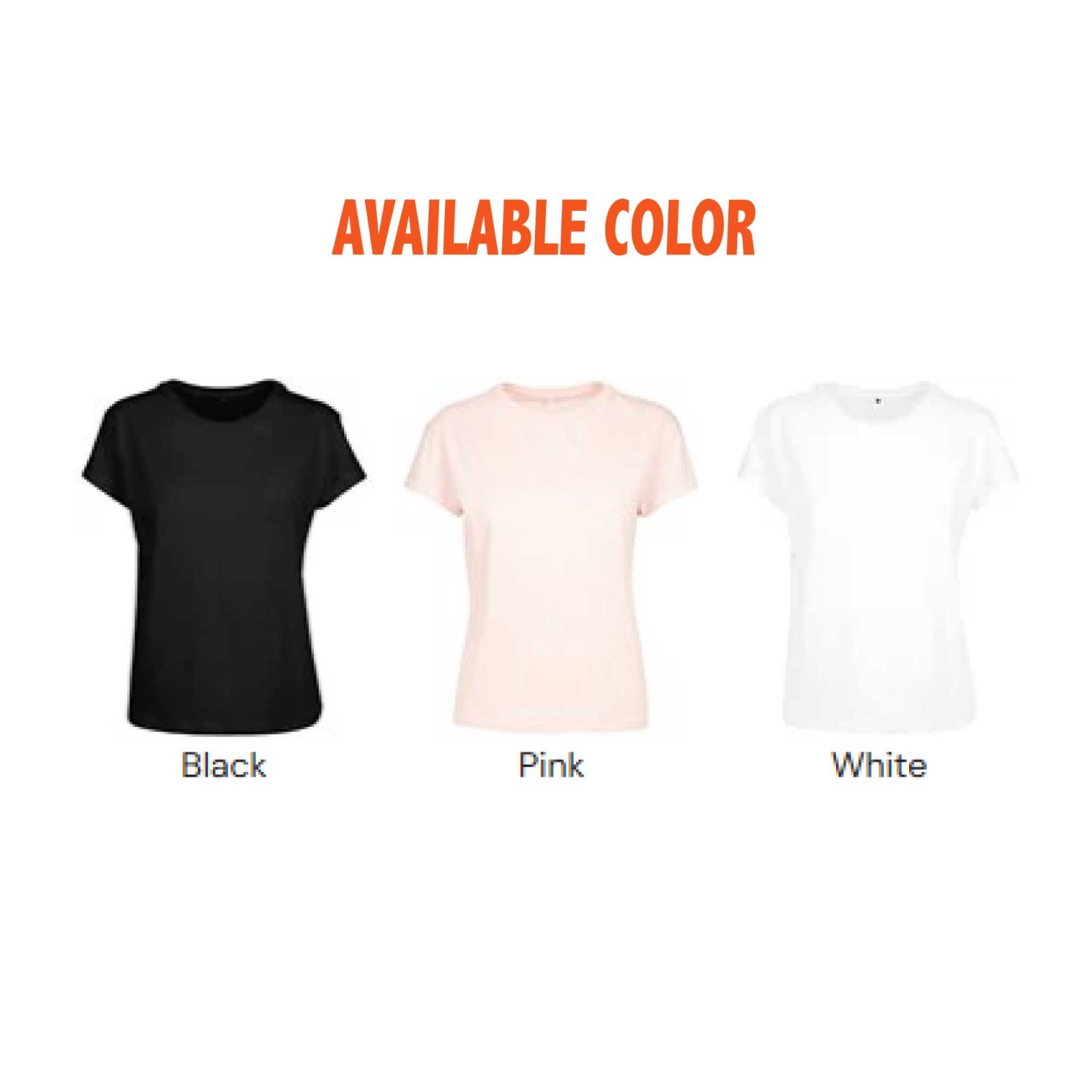 Personalised Build Your Brand Embroidered Women’s Box Tee Workwear 100% Cotton
