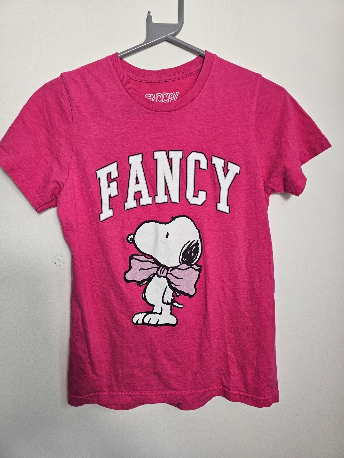 Peanuts Snoopy Super Fancy Vintage Classic 90s Comic Official Womens T-Shirt S