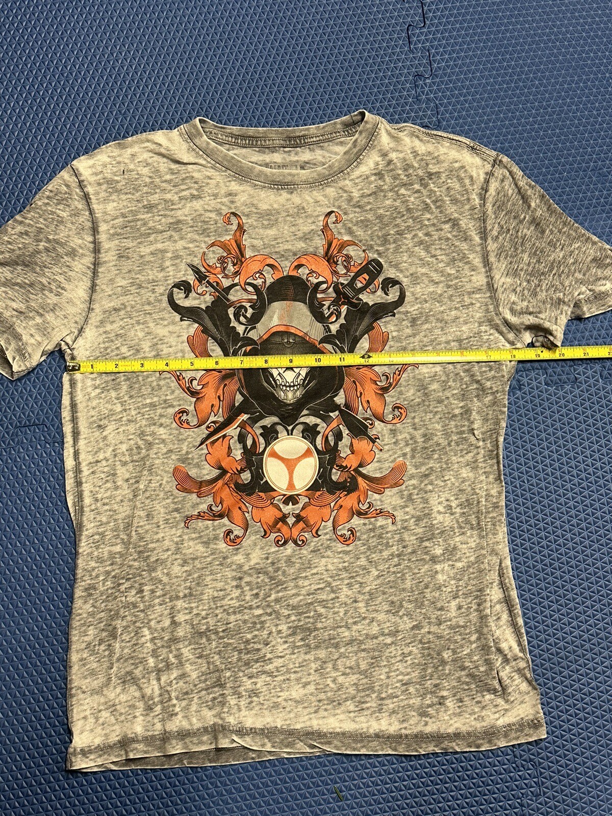 Ghost Rider Marvel Women’s Small Grey T-Shirt