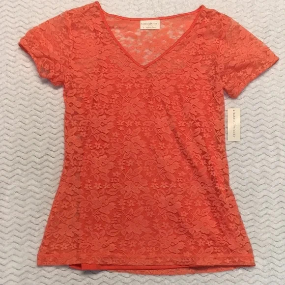 NWT Bobbie Brooks lace shirt – size Large