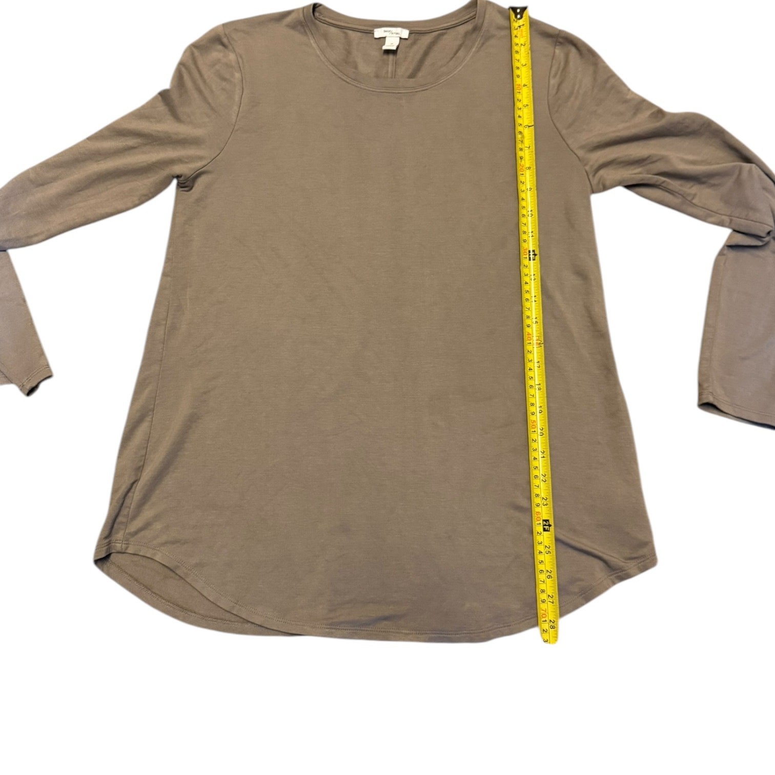 Daily Ritual Supersoft Terry Lined Long Sleeve Shirt Size XL