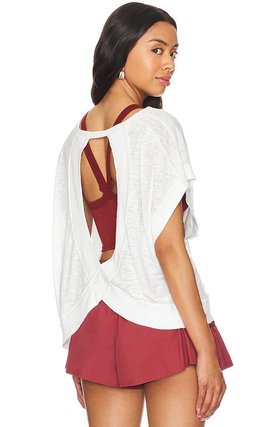 Free People X FP Movement My Time Tee In White