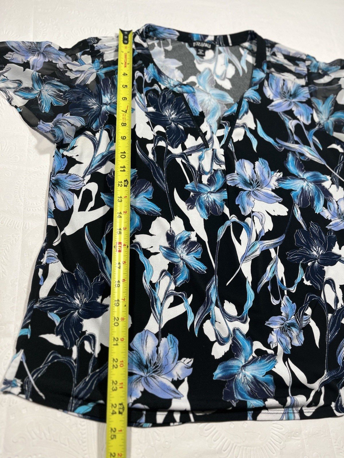 Roz & Ali Women’s Floral Blouse Size XL