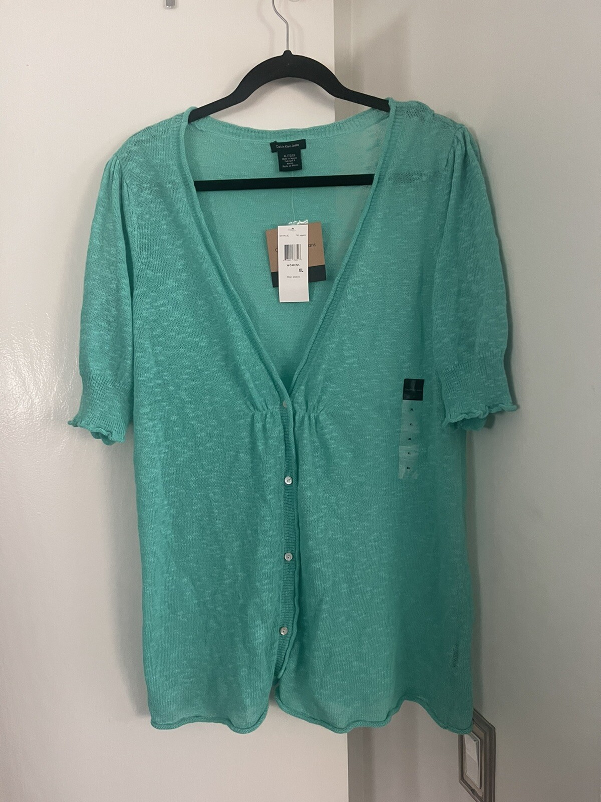 Women’s Calvin Klein Cardigan Size XL New With Tags