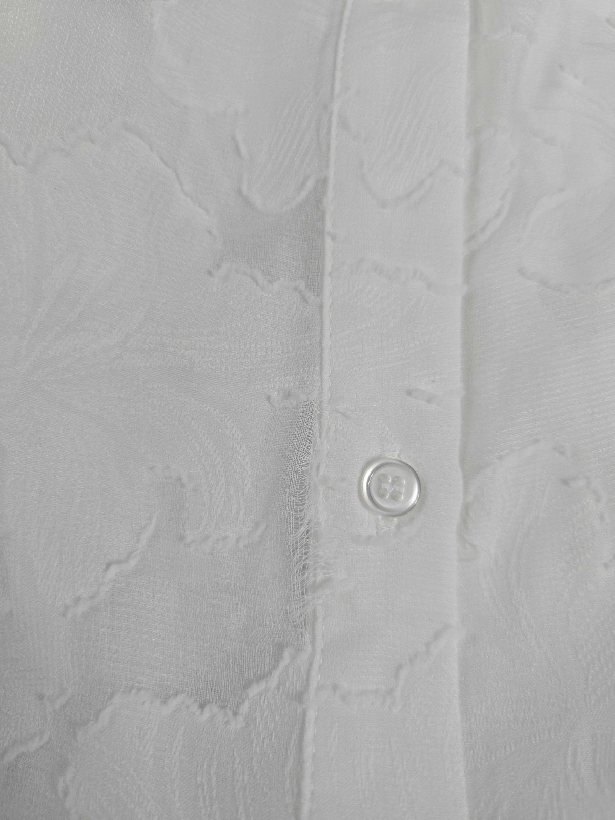 Stelle Lace Blouse/Button Up White THE NOLI SHOP