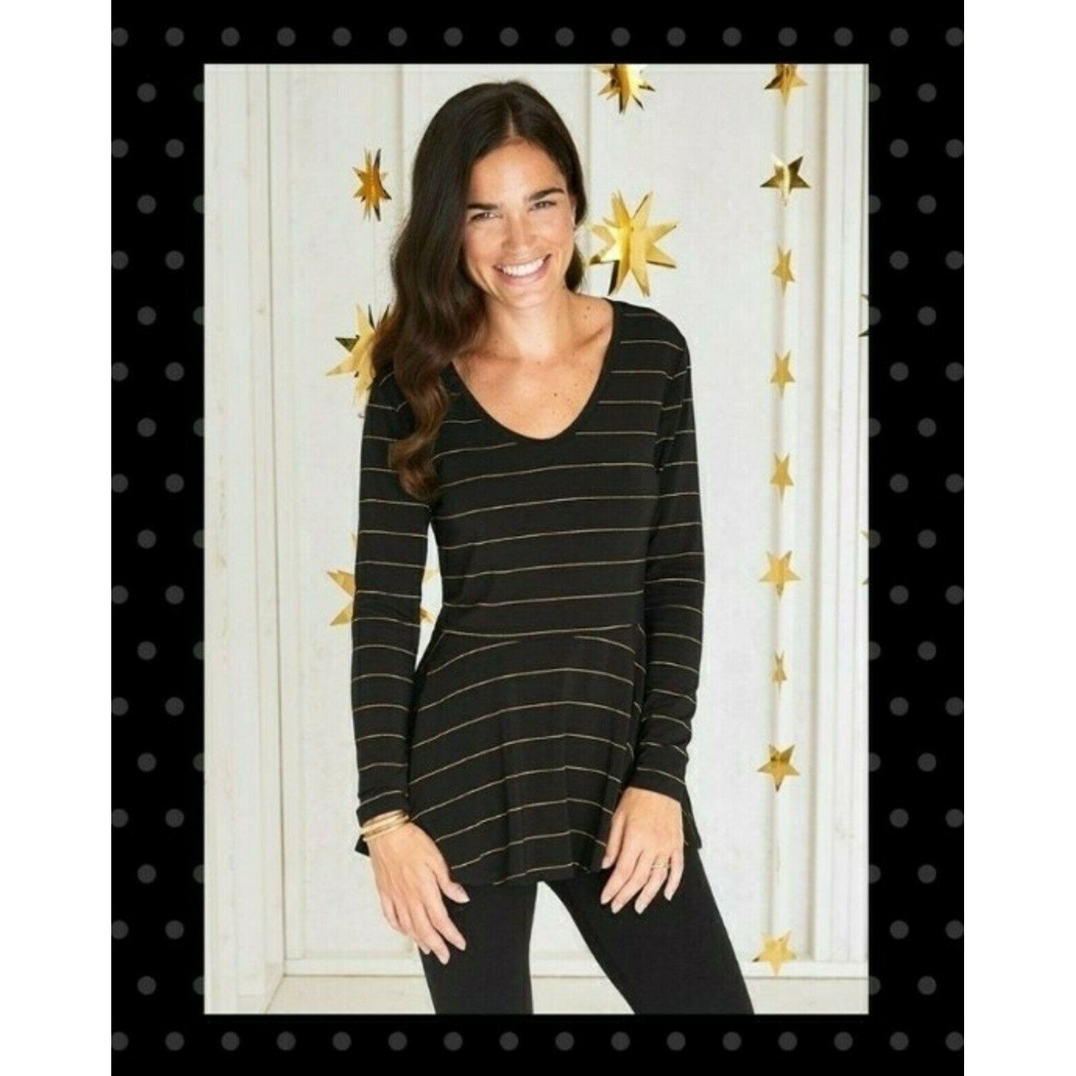 Matilda Jane Modal Peplum Top – Women Small NWT