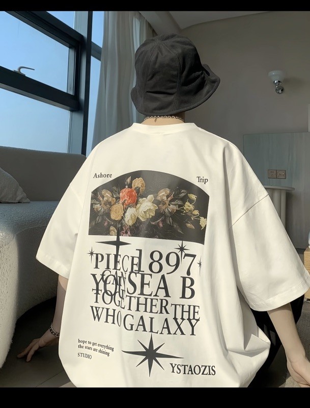 Vintage Hip-hop Women T-shirt Cotton Gothic Style Summer Loose Short Sleeve Tops