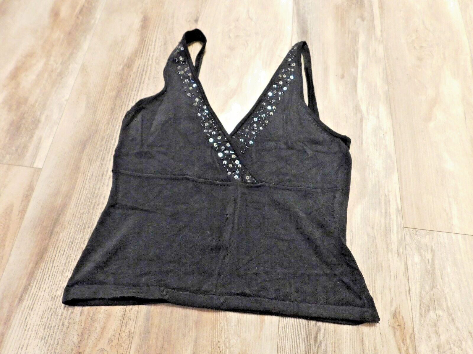 MISS CASSIDY WOMEN BLACK TOP SIZE LARGE