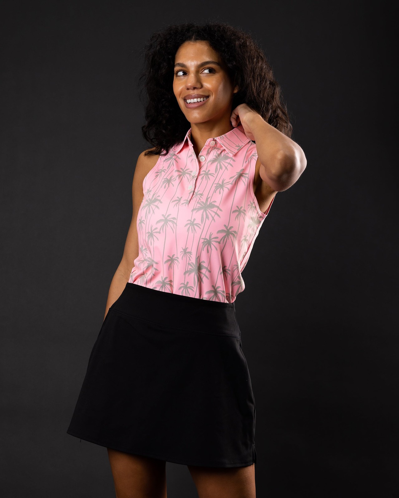 Sunday Swagger Kickin’ Women’s Polo Shirt XS Extra Small Casual Short Sleeve