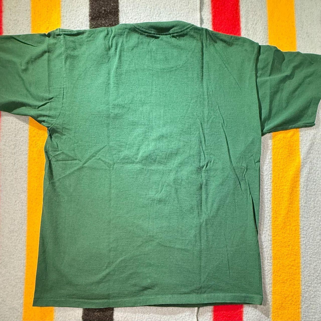 90s Soccer Mom Acorn & Autumn Leaves Tee L 100% Cotton Made in USA
