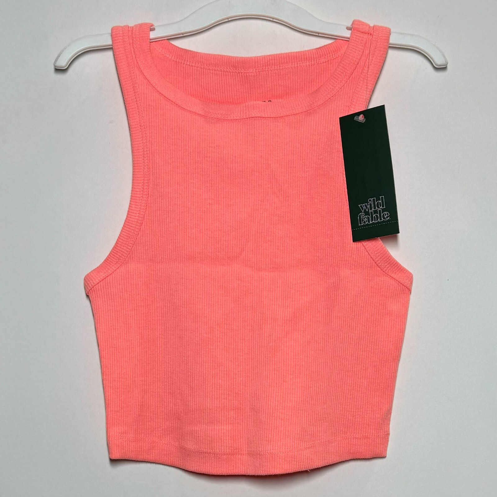 Women’s Tiny Tank Top – Wild Fable Peach Orange M