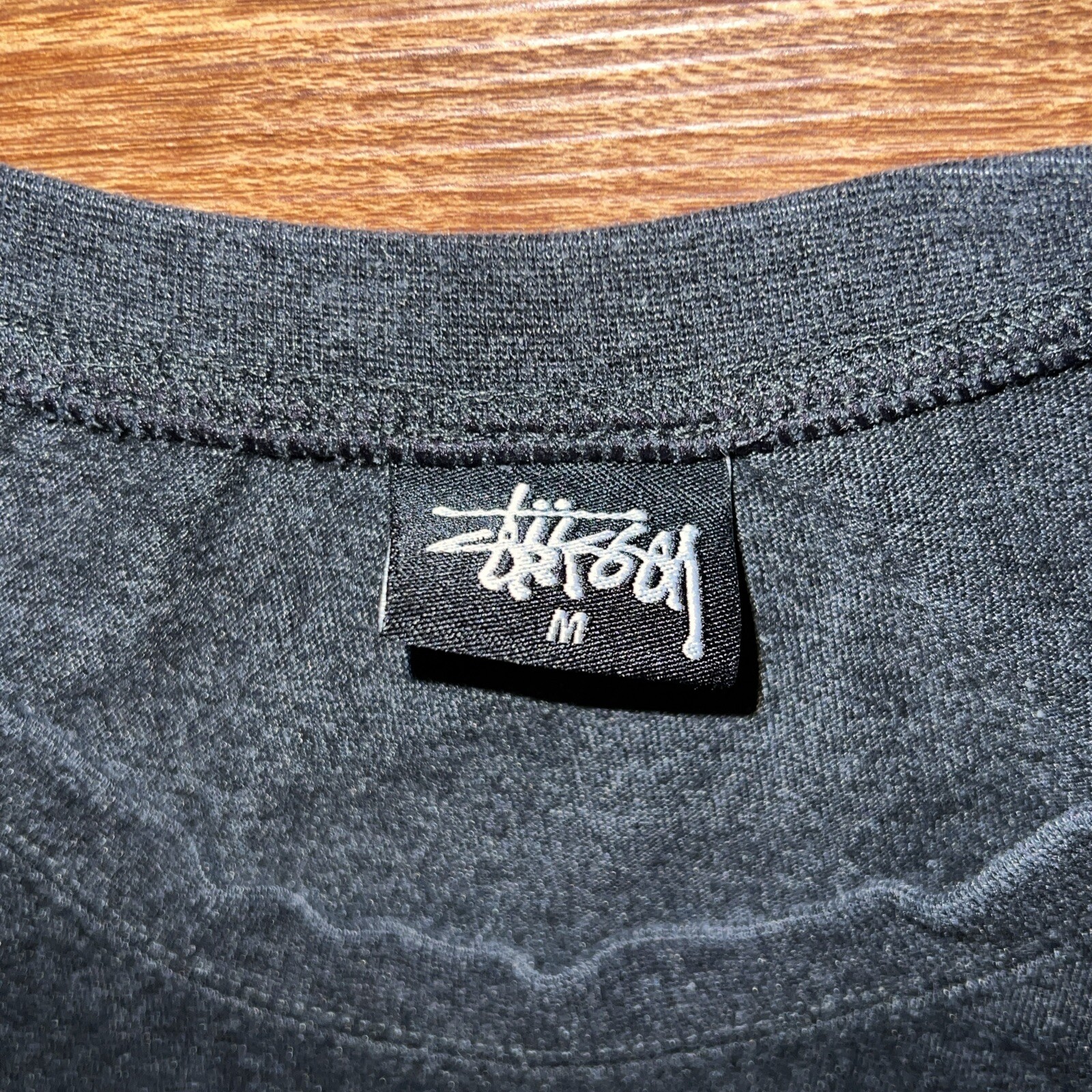 Stussy Women’s Worldwide NY LA Tokyo London T-Shirt Medium Gray