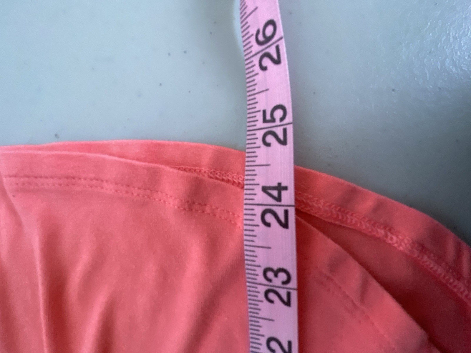 Chico’s Women’s T-Shirt Top Small Size 0 Pink Coral Flutter Sleeves Cotton Shirt