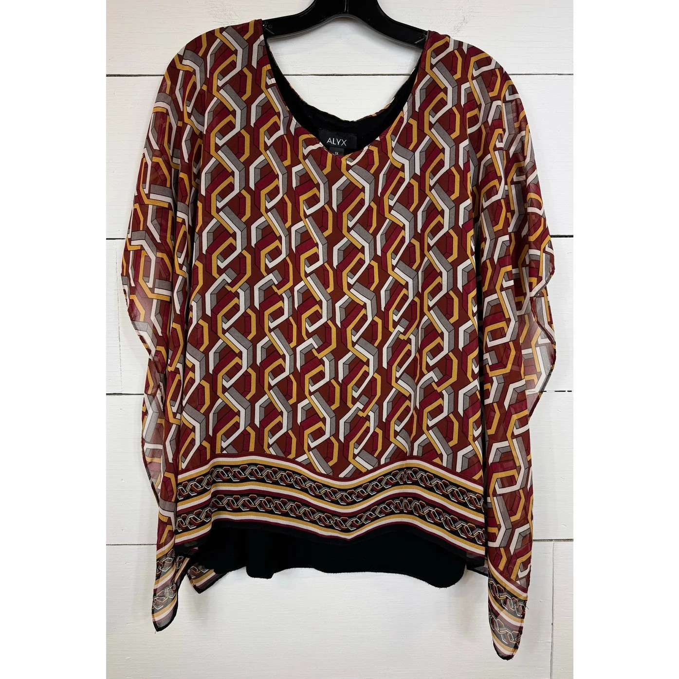 ALYX Brown Blouse Women’s Size 1X