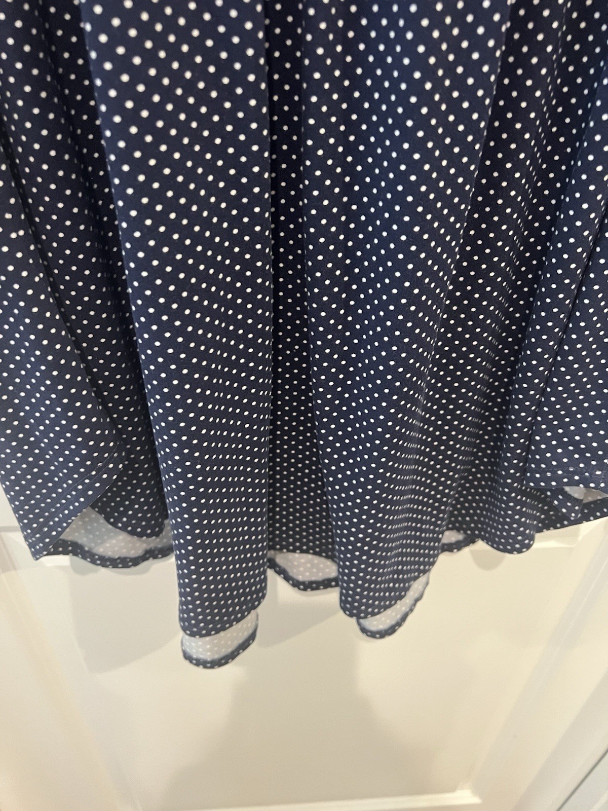 Chris & Carol Polka Dot Top Size Large