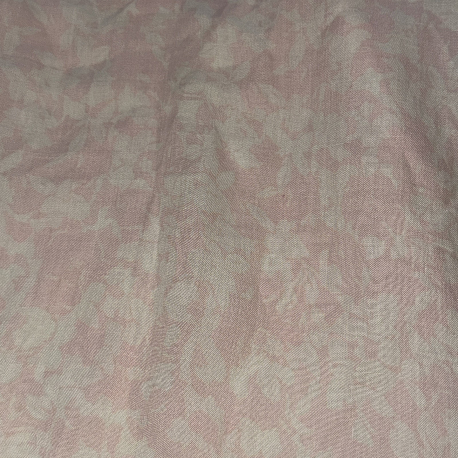 CASLON Pink Floral Blouse NEW women’s 2XL V Neck Pullover Tunic Flowy Cotton Top