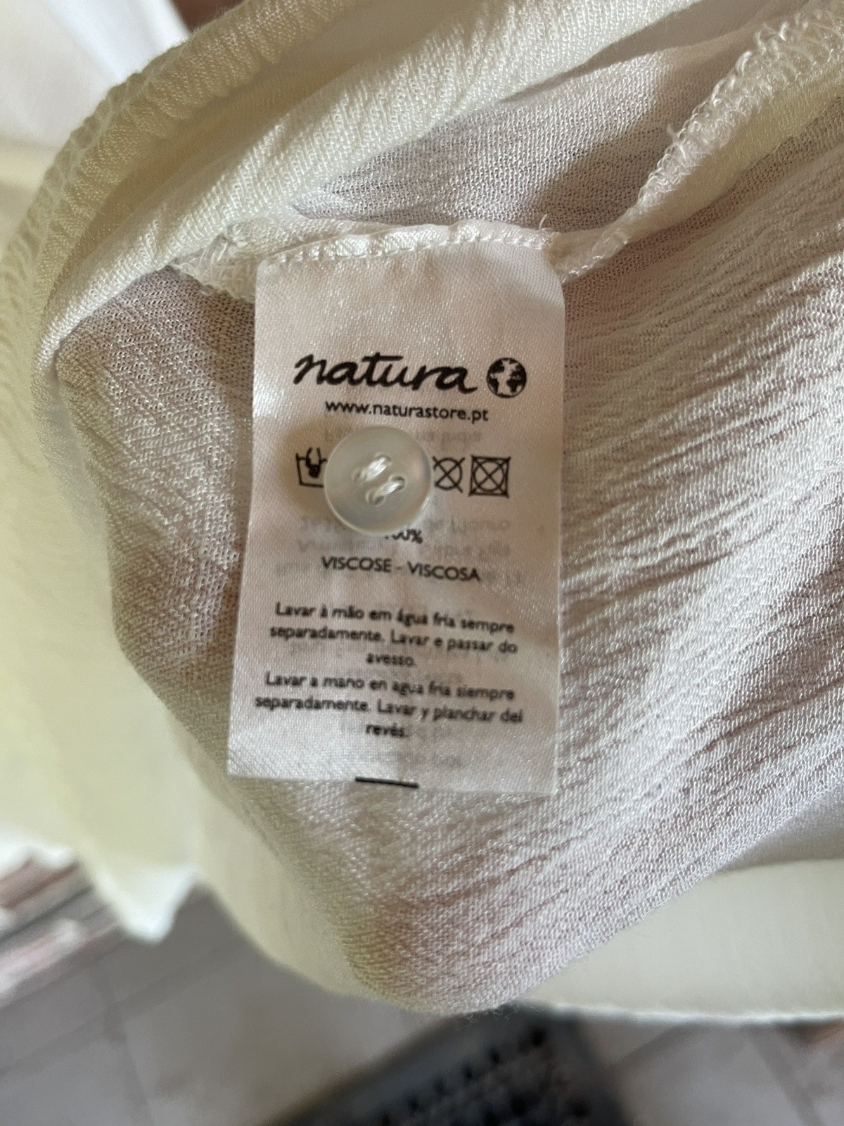 NWT Natura Boho Peasant Hippie Cottagecore Beaded Lace Blouse Coastal Festival M