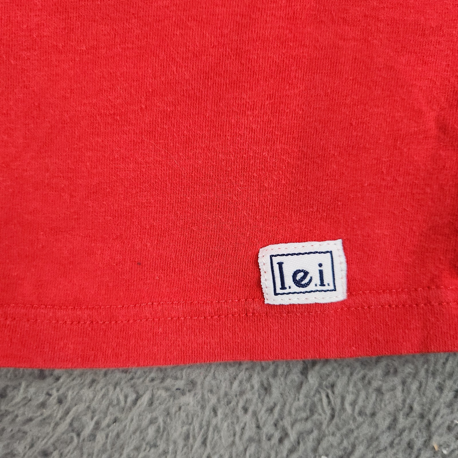 Vintage 90s Y2K LEI Logo Strap Cropped Tank Top Womens Medium Baby Doll Cami