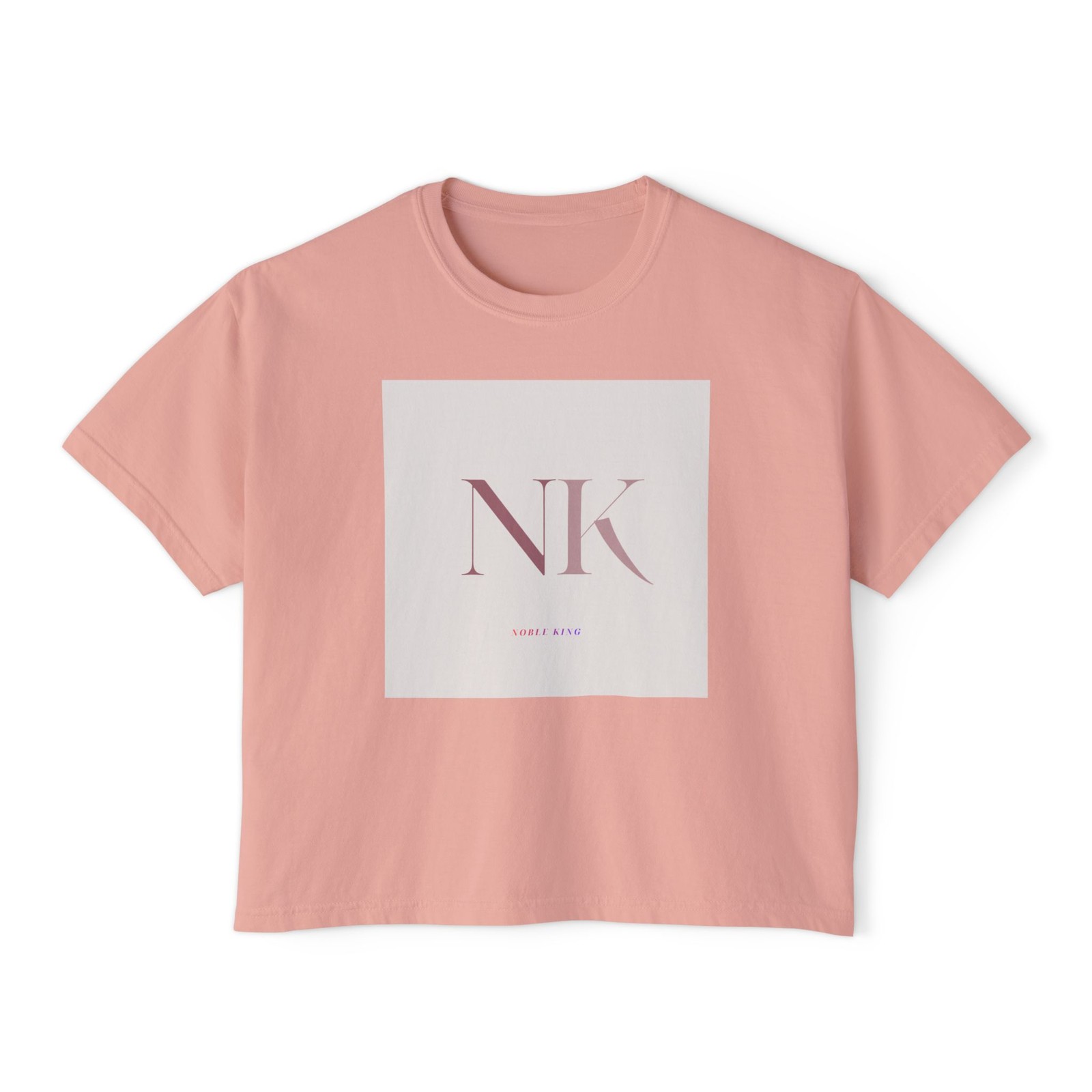 NK Monogram Shirt | Initials Graphic Tee, Minimalist Chic