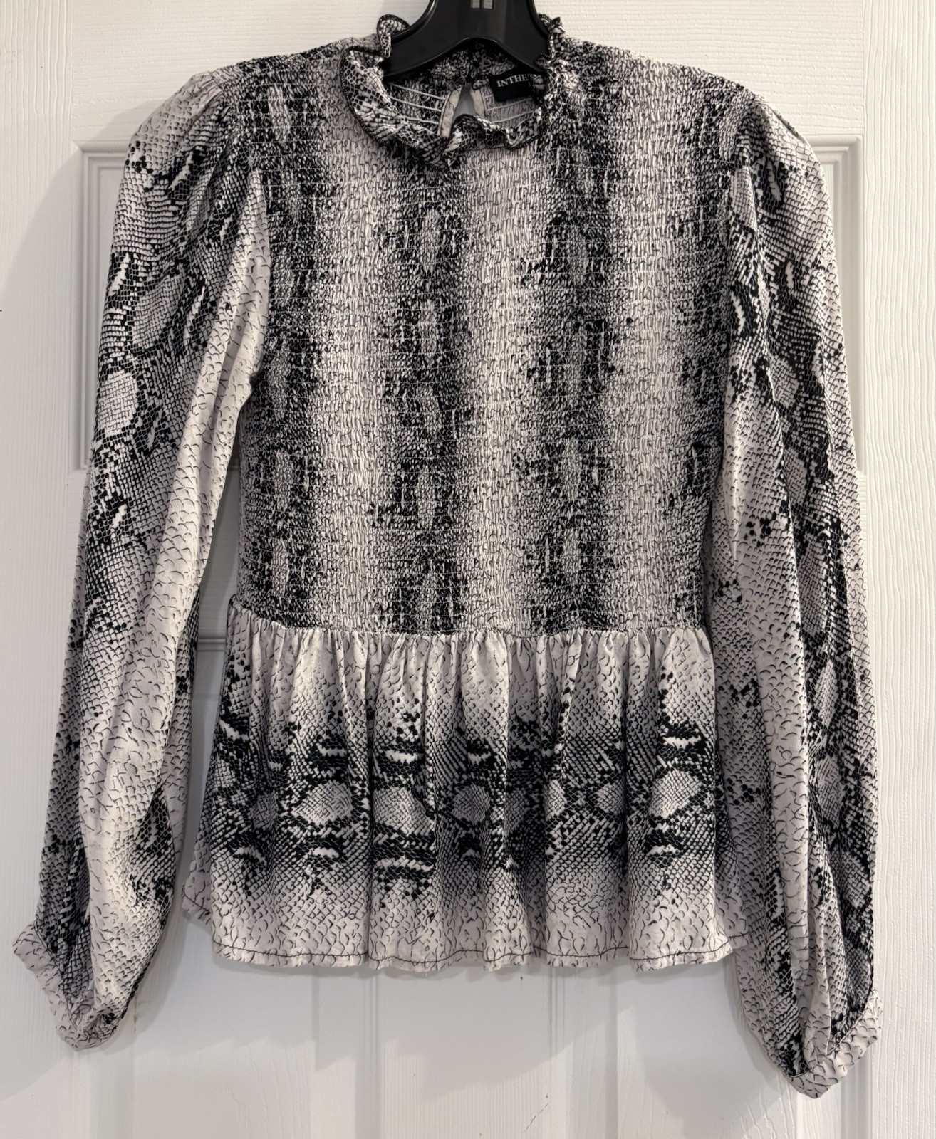 INTHEBEGINNING Los Angeles Boho Smock Streetcore Coquette Old Money Size S