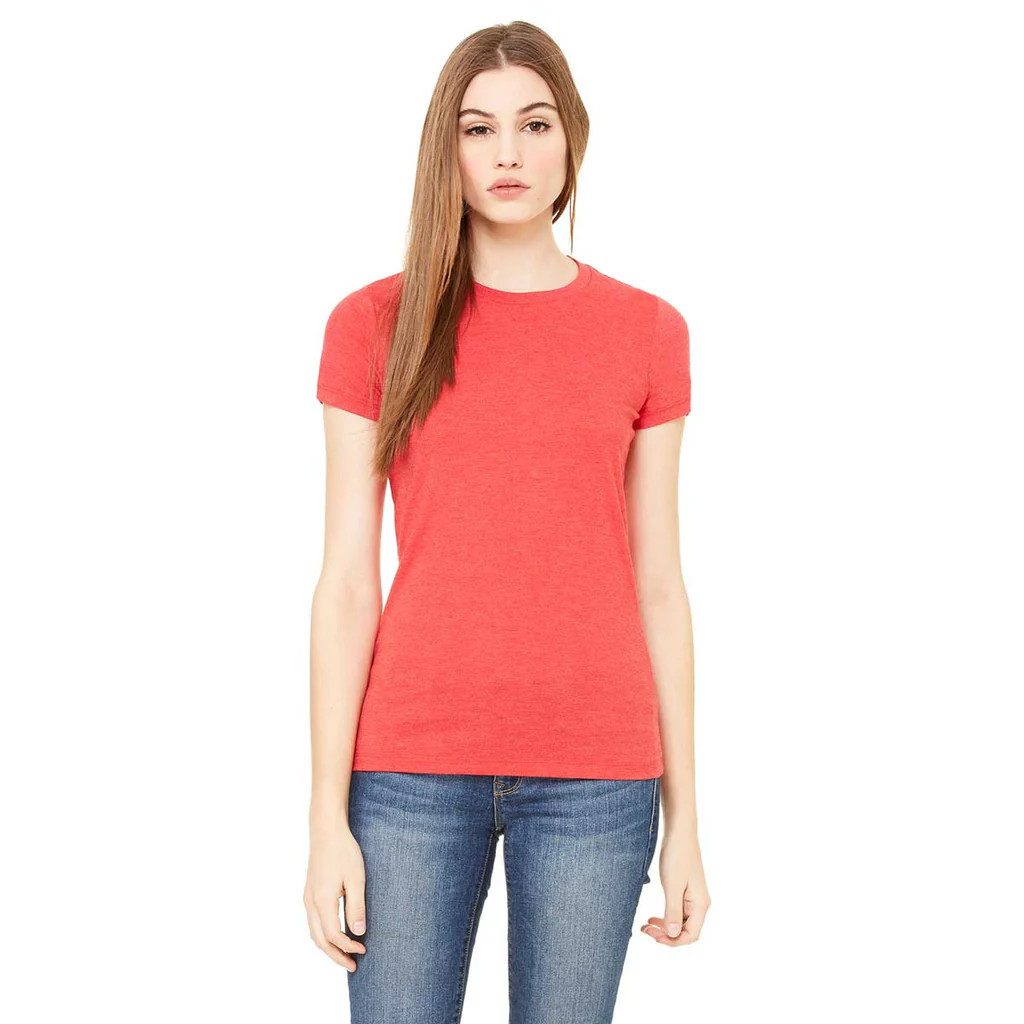 Bella Canvas Women’s Slim Fit T Shirt Soft Blank Tee 6004