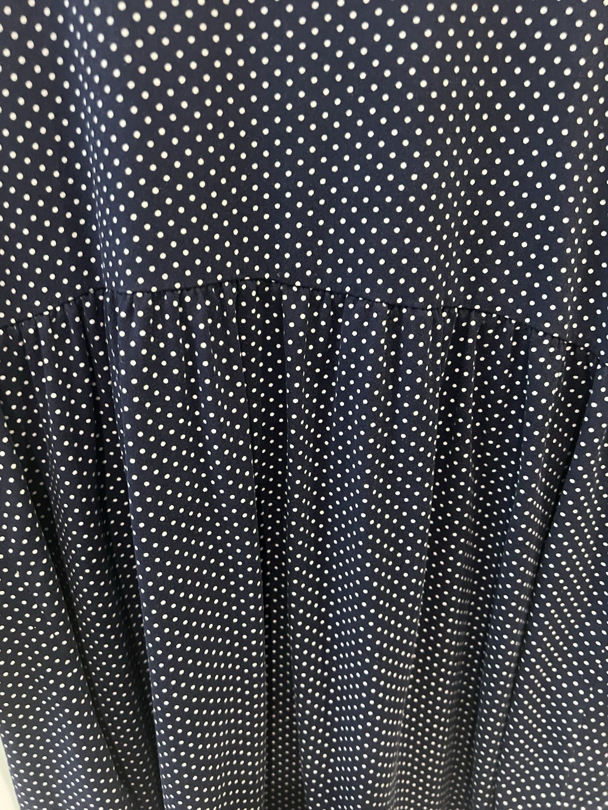 Chris & Carol Polka Dot Top Size Large