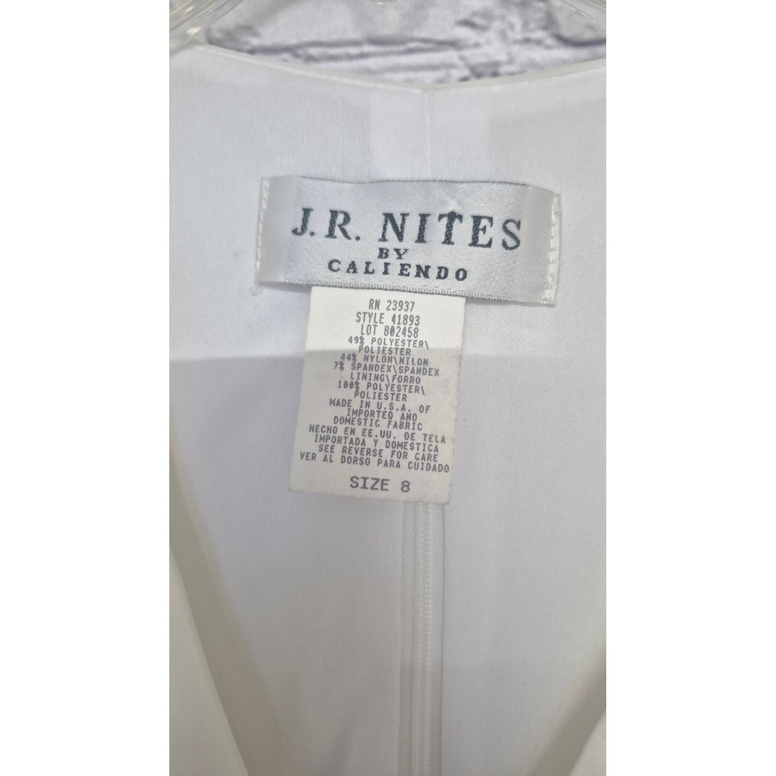 Vintage Sunburst Pleated Rhinestone Button Blouse Top S 8 White Formal Evening