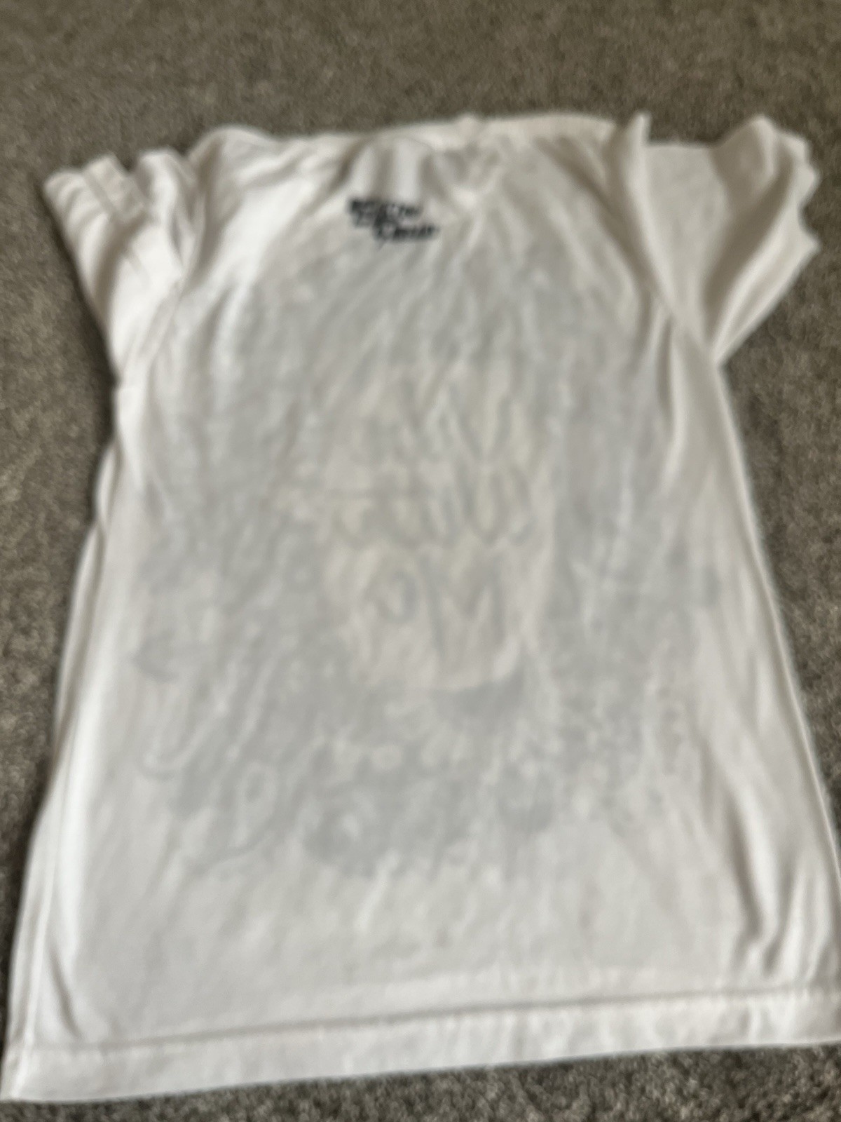 Electro Threads Women’s Small XS Floral Graphic Short Sleeve Tee White K