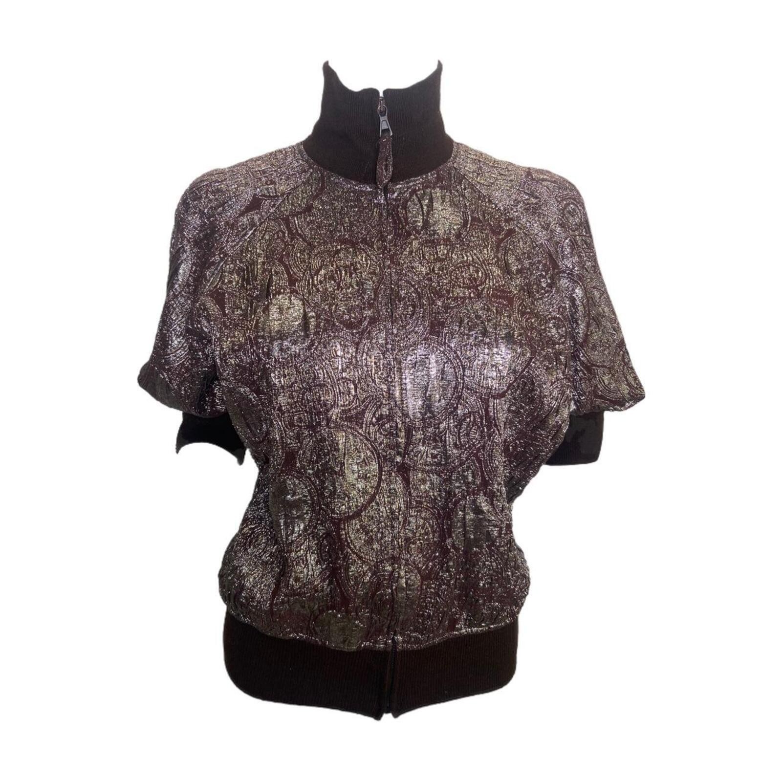 Gaultier Zip up Short sleeve jacket