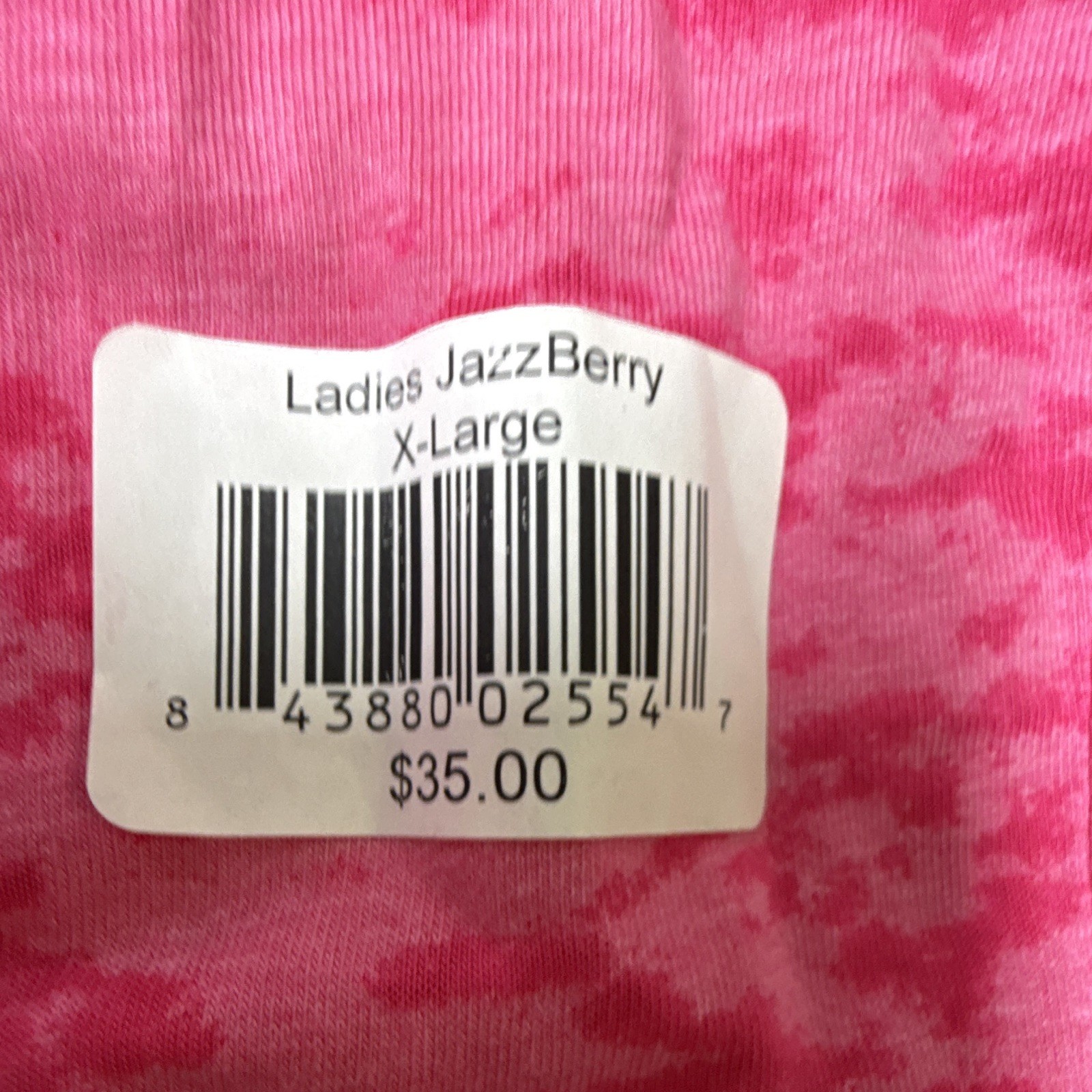 Next Level Apparel Womens Pink Burnout Graphic New Orleans Jazz Fest 2014 XL