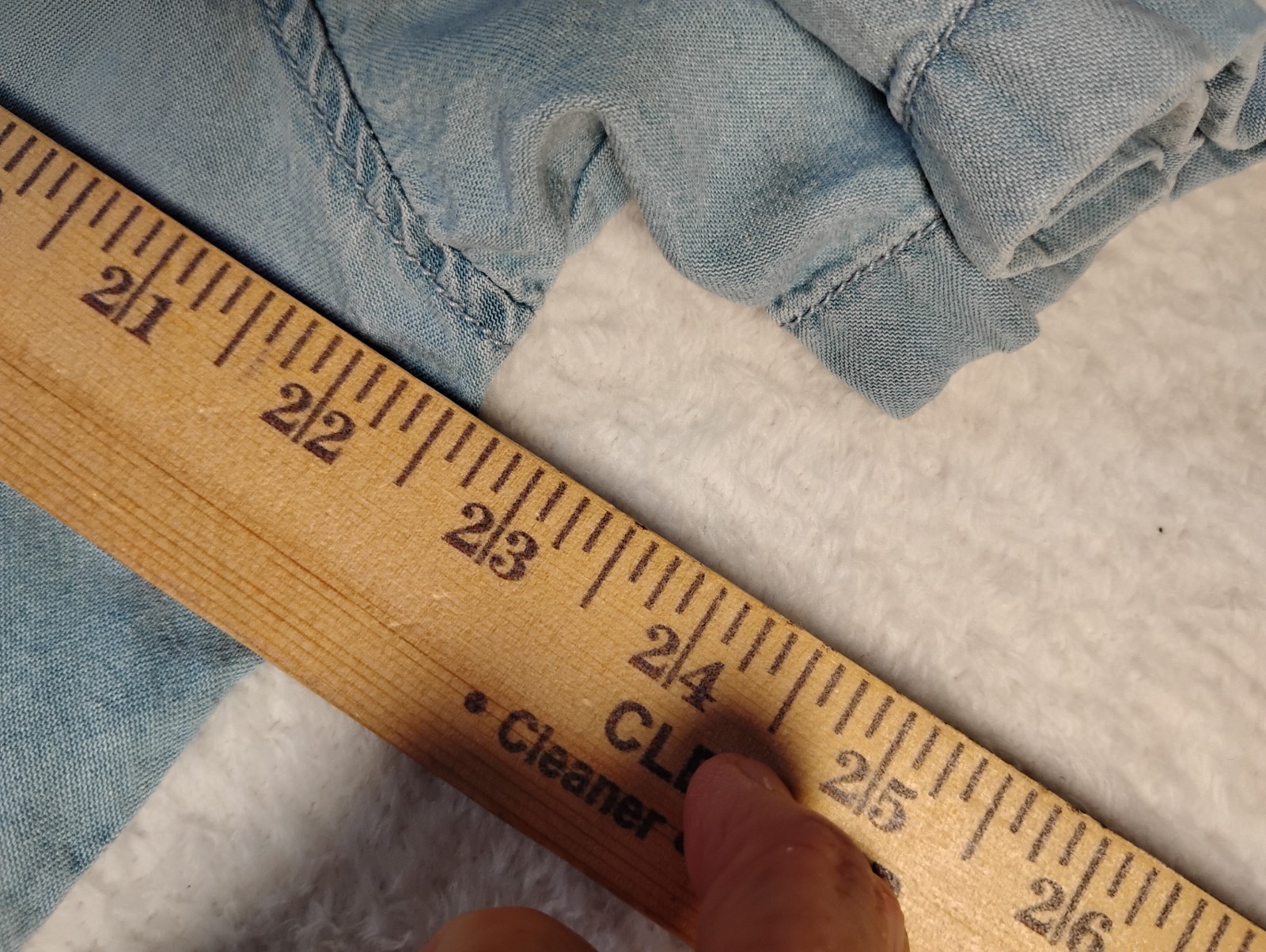 Lola River Womens Button-Down Shirt Chambray Lyocell Pockets Western Size L Blue
