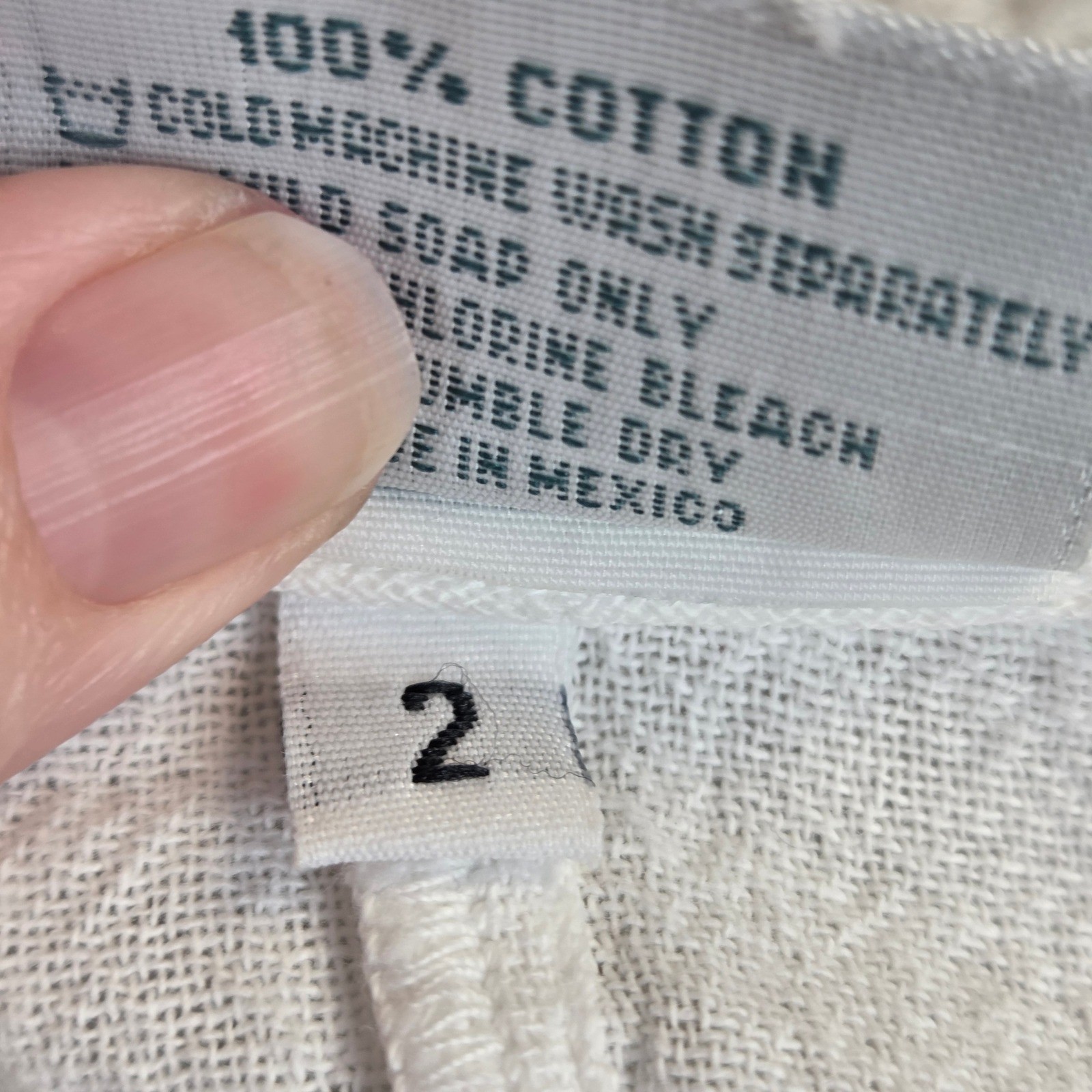 Oh My Gauze Tunic Top Womens 2 White Cotton Lagenlook Boho Resort Summer Coastal