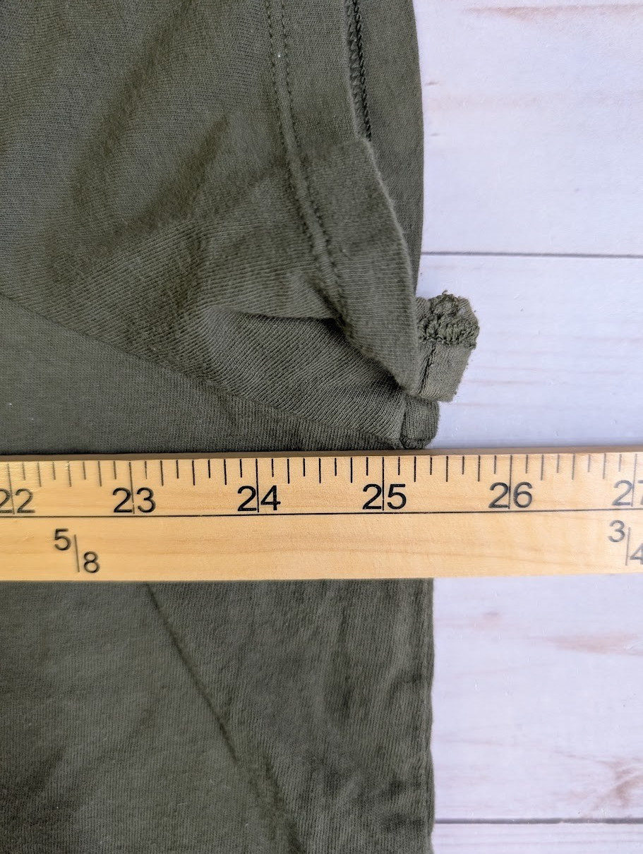Old Navy Size XXL Everywear Green V Neck Short Sleeve Womens Casual Top