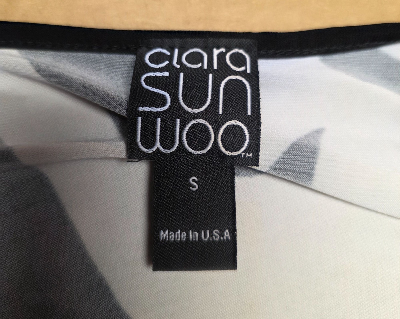 Clara Sun Woo Asymmetrical Tunic S Black USA Abstract Avant Garde Festival
