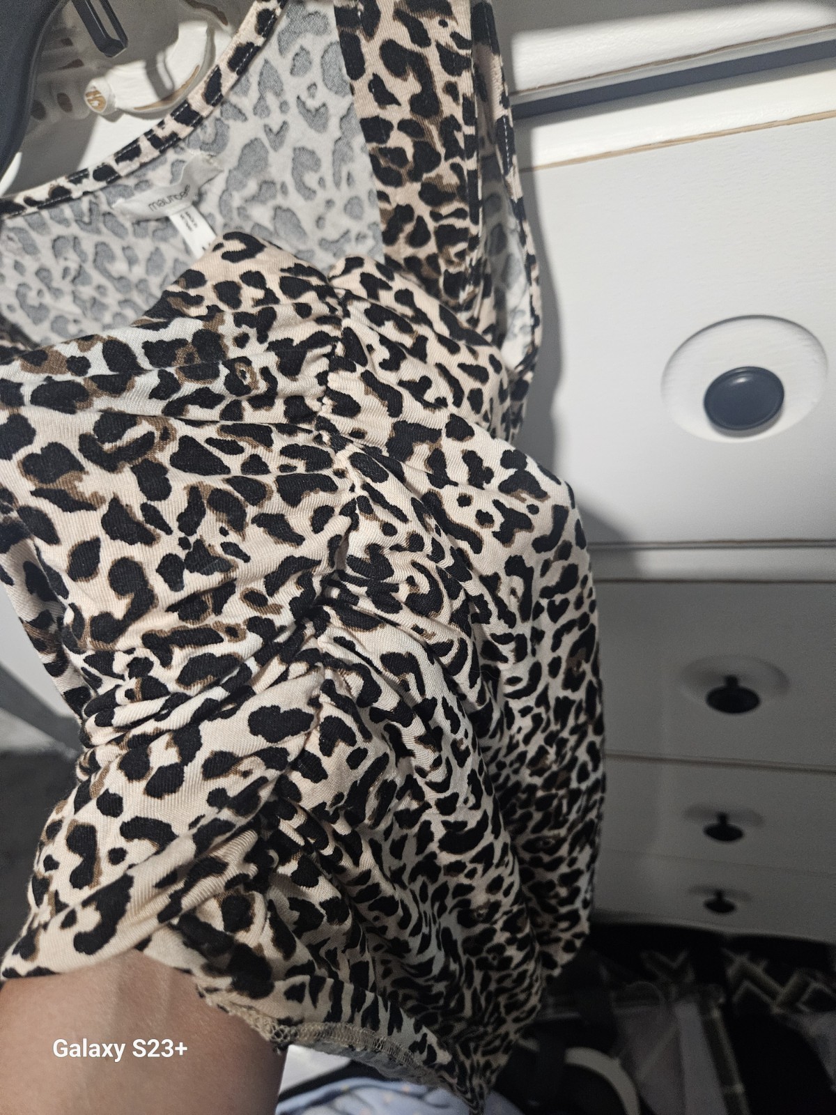 Maurices Super cute tank Medium Leopard Great for Layering too, has stretch NEW