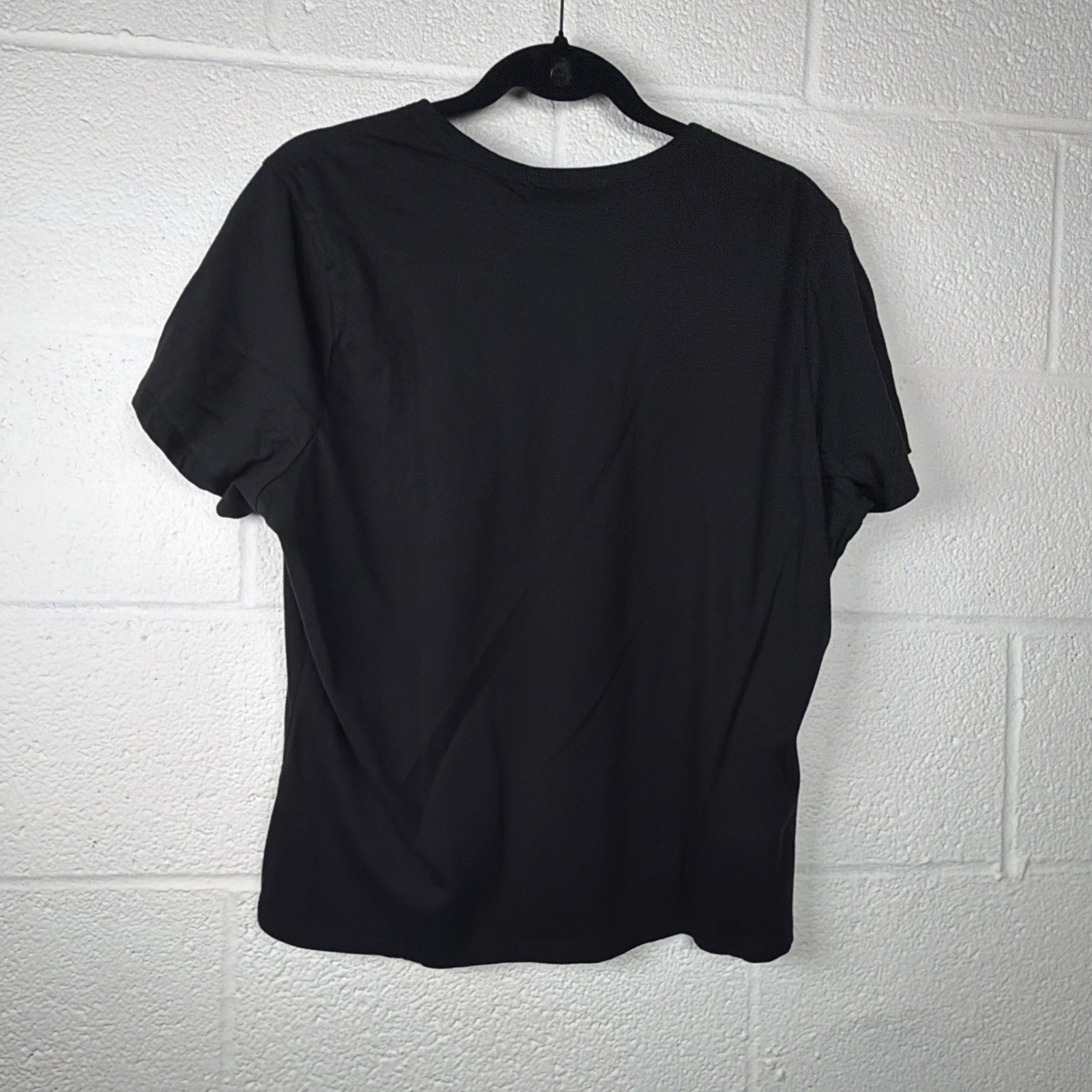 State of Mine Martini Olive Baby Tee Black Embroidered Cocktail Shirt NWT L