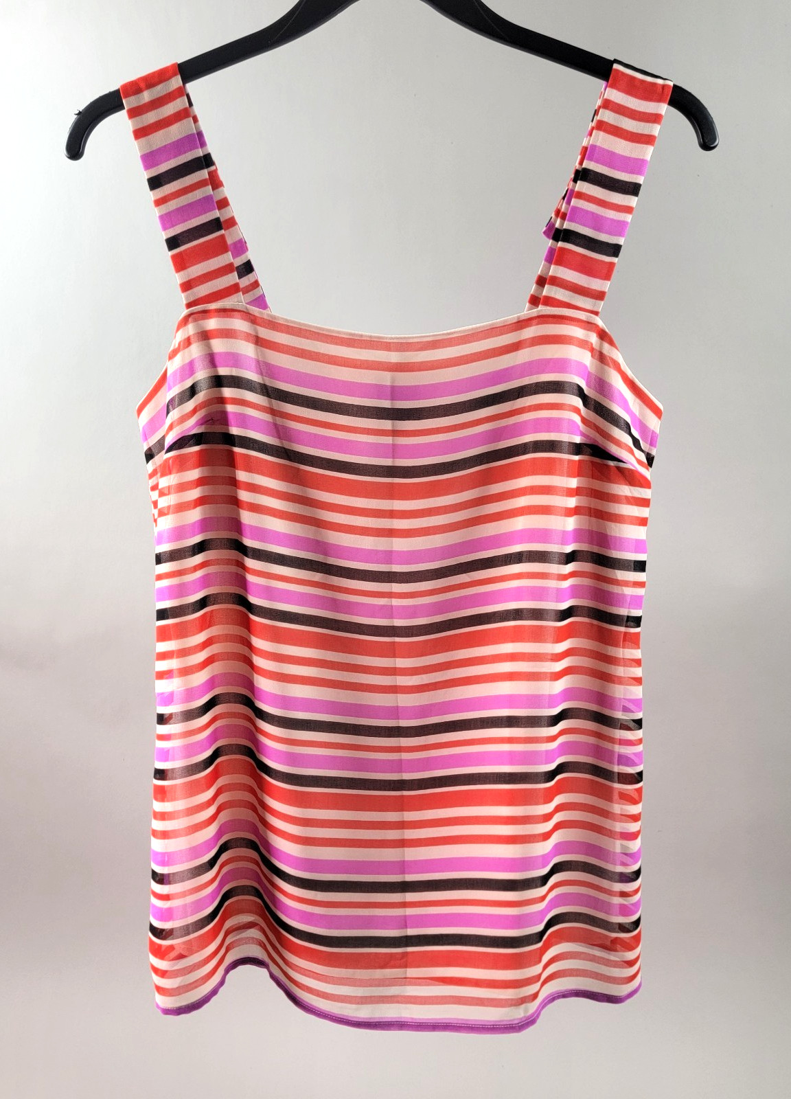CAbi Womens Tank Top Size Medium Multicolor Lightweight Lined Comfort Style