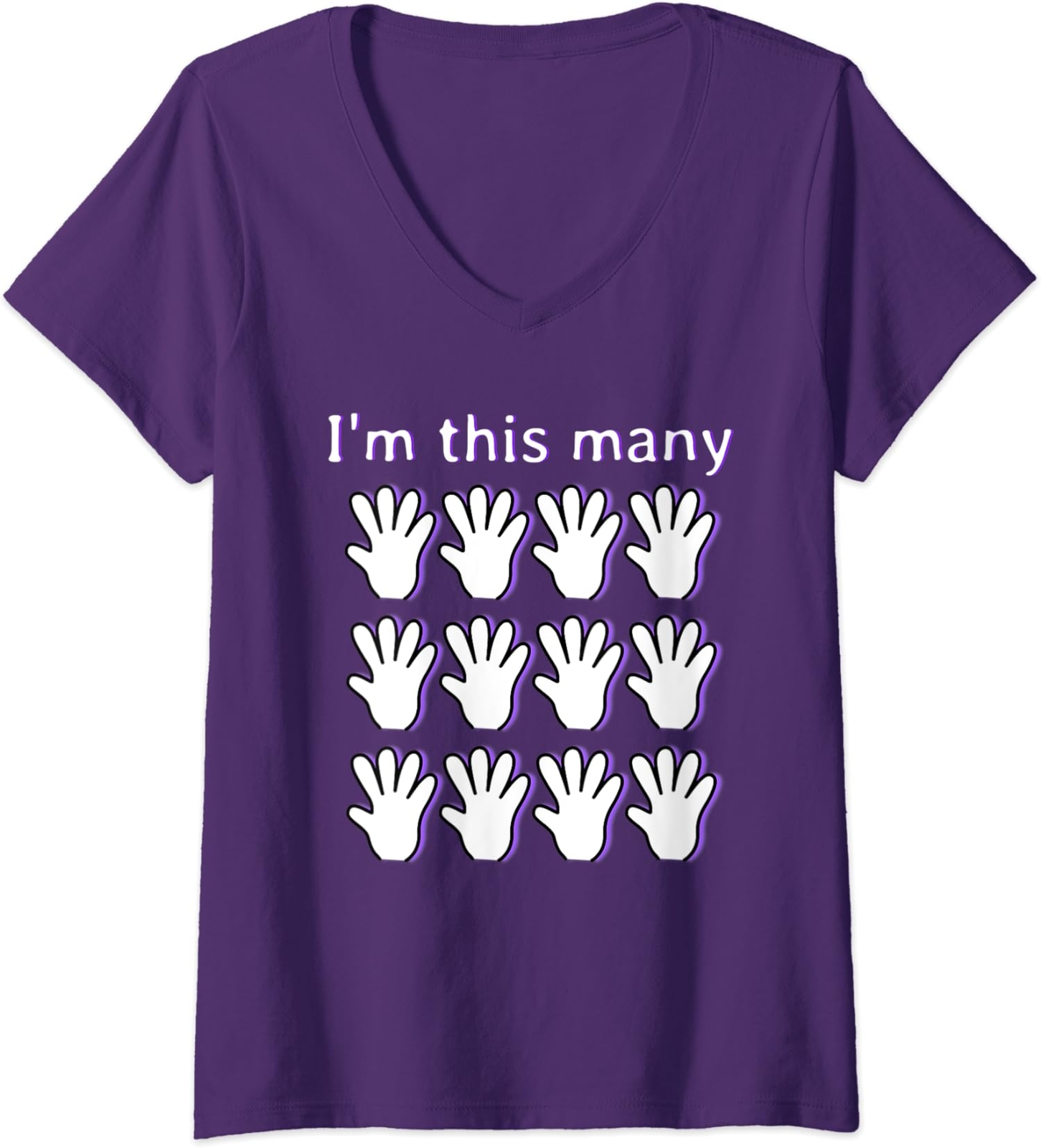 Funny 60th Birthday Gift For 60 Year Old I’m Ladies’ V-Neck Tshirt